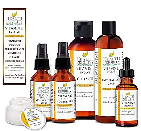 Organic Vitamin E Oil Entire Skincare System