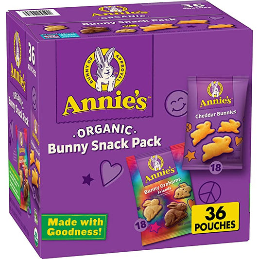 ANNIE'S Organic Bunny Snack Pack