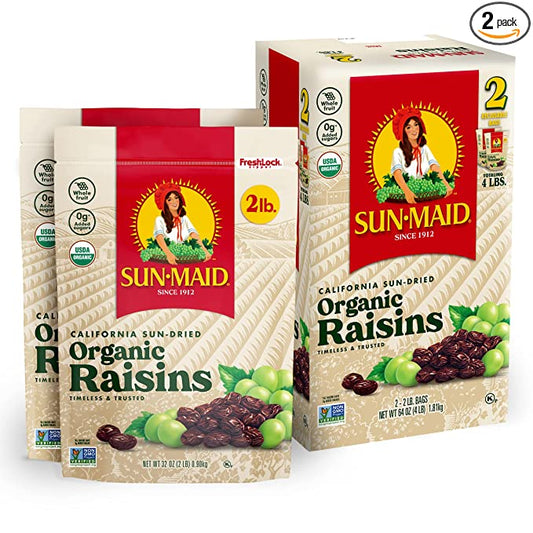 Sun-Maid | Organic Califorina Raisins