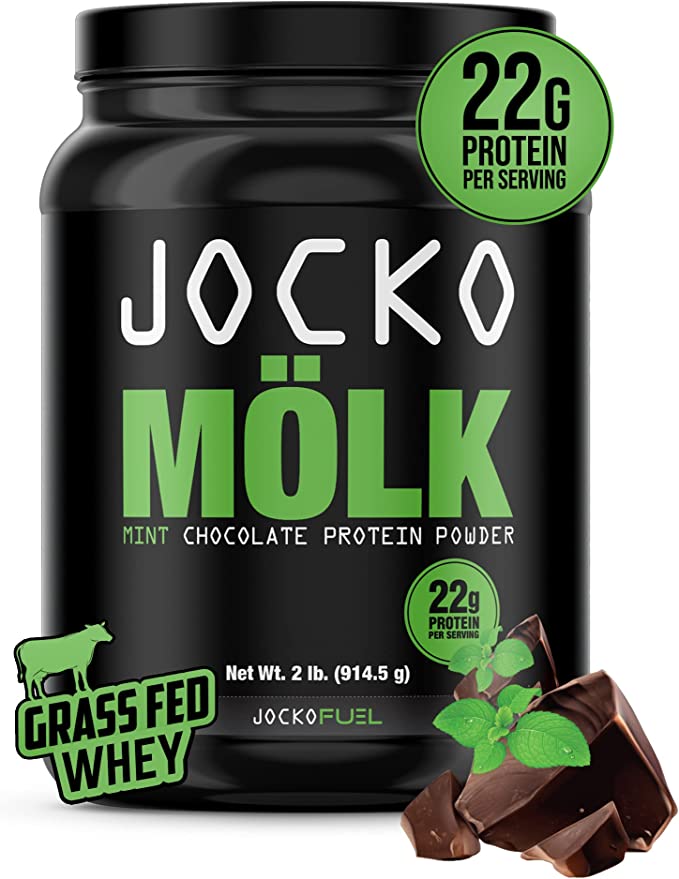 Jocko Mölk Whey Protein Oragnic Powder (Mint Chocolate)