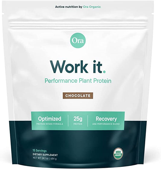 Ora Organic Work It: Ultra Clean Plant-Based Protein Powder